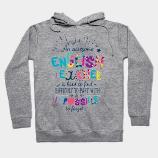 An Awesome English Teacher Gift Idea - Impossible to forget Hoodie